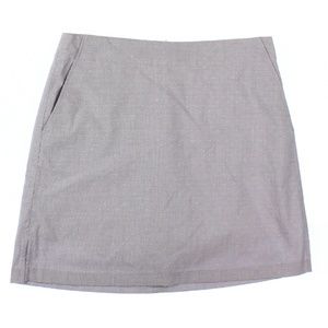 Womens Purple Royal Essential Dot Oxford Skort